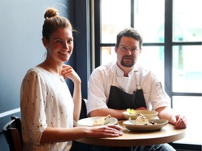 The Pomeroy House co-owners Lindsay Gordon and co-owner/chef Richard Wilson.