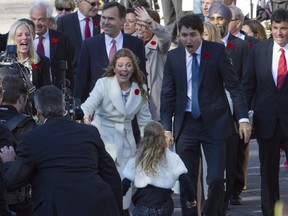 Justin Trudeau and his wife Sophie Gregoire-Trudeau are the bright hope of the Canadian fashion industry.