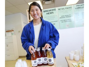 Wentsi Yeung is a manager at the incubator and uses the facility for her own business, Culture Kombucha.