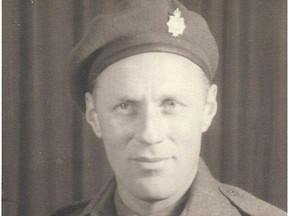 William Bowers McKeever (1913-90) a Canadian soldier who took part in the liberation of Holland.