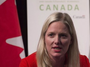 Environment Minister Catherine McKenna has announced funding for environmental projects.