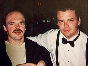 Jamie, left, and Jerry Hawley are pictured together in April 2001.