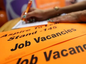 Government hiring in the capital in January pushed the jobless rate below 6 per cent.