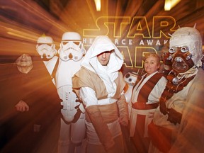 Members of the Capital City Garrison and the Rebel Legion Canadian Base attended the opening of Star Wars: The Force Awakens at Cineplex Cinemas Lansdowne and VIP on Thursday.