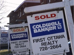 Active listings in Ottawa in September were down 17% for residential properties and 28% for condos.