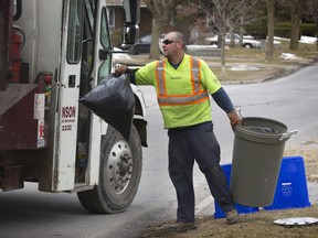 There are five garbage collection zones in Ottawa and the city's in-house staff look after two of them. The others are managed by contracted companies.
