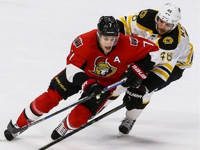 Kyle Turris was hurting the team by valiantly trying to play through a high-ankle sprain.
