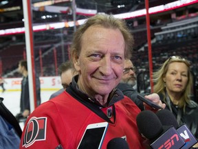 Senators owner Eugene Melnyk said Friday he knew nothing of the DCDLS Group's plan to include an arena in its proposal until he saw a tweet reporting that fact last week. He told reporters there was "no chance" the Senators would move to a downtown rink controlled by another company.