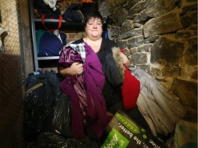Tanya O'Connor has bags and bags of coats and purses in her apartment's cramped basement storage area. However, they will all be hauled out and put to good use by others in Ottawa.