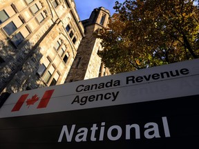 The Canada Revenue Agency.