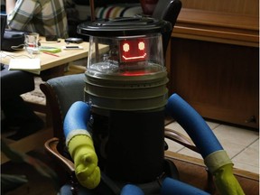 Created by researchers at  McMaster and Ryerson universities, hitchBOT hit the road to test robot-human interactions.
