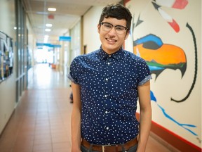 Billy-Ray Belcourt, 21, is one of the University of Alberta's three Rhodes Scholars of 2016.