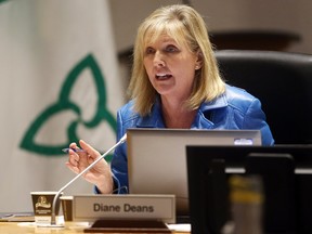 Ward 10 Gloucester-Southgate Councillor Diane Deans during budget talks at Ottawa City Hall, December 09, 2015.