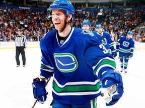 ‘There’s too much ice, guys are too fast, too good not to make something happen when you have five minutes of it uninterrupted,’ a delighted Vancouver Canucks winger Jannik Hansen says of the advent of 3-on-3 overtime this season in the NHL.