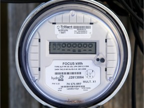 A Hydro One smart meter.