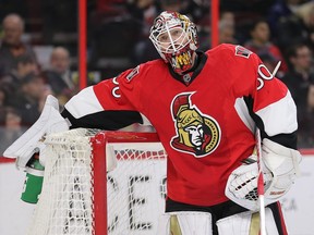 Andrew (The Hamburglar) Hammond has a chance to help the Senators pull off another one this spring and now he has to reach up and grab it.