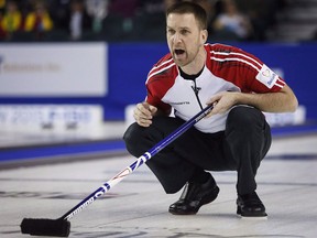 Curler Brad Gushue is still suffering from the effects of a concussion he suffered four months ago.