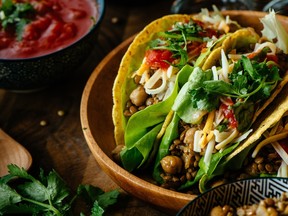 Chef Michael Smith's Pulse Tacos, created for United Nations International Year of Pulses (IYP).