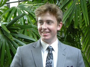 Chris, pictured in 2012, died two years ago, two weeks after being hit by a car while crossing the road.