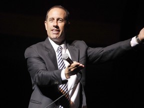 Jerry Seinfeld performed two shows at the NAC Friday night.