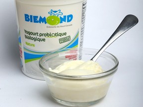 Biemond yogurt is made 100 kilometres from Ottawa, from organic milk from grass-fed cows.