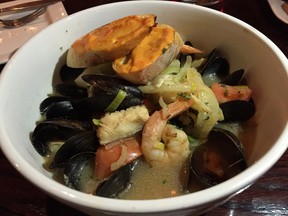 Bouillabaisse at the Waverley on Elgin Street