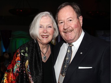 Jim Durrell, former mayor of Ottawa, and his wife, Sam, attended an inaugural gala evening supporting Free The Children's Adopt A Village India, held at the Hilton Lac Leamy on Saturday, January 30, 2016. (Caroline Phillips / Ottawa Citizen)