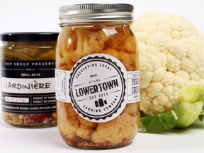 Locally pickled cauliflower.  (Jean Levac/ Ottawa Citizen)