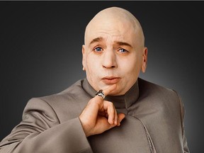Mike Myers as Dr. Evil in Austin Powers: 
'One million dollars!'