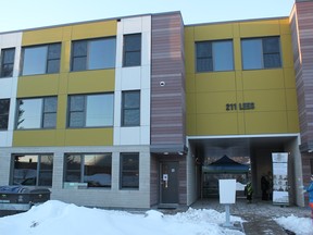 The new complex at 211 Lees Ave.