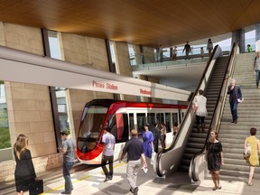 Pimisi station, which is part of the Stage 1 portion of the Confederation Line, is being specifically designed to celebrate the art, culture and heritage of the Algonquin people.