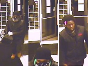 Pleasant Park robbery suspect and person of interest to be identified.