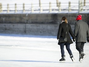 The Canal Skateway conditions were officially 'fair' on Wednesday morning.