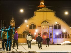 The Skating Court at Lansdowne Park.