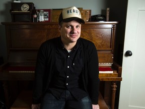 Jim Bryson is photographed in his home studio Thursday January 21, 2016.  (Darren Brown/Ottawa Citizen)