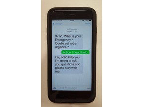 Ottawa police have announced a 'text-to-911' service for the hearing impaired.