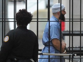 Adnan Syed, subject of the award-winning podcast 'Serial, enters a Baltimore court. Serial and others like it are fuelling a revival in radio, experts say.