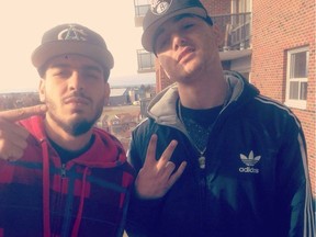 Ayyub Arab, left, was shot and wounded and his cousin Marwan Arab, 22, was killed at an Ottawa restaurant on Sunday.