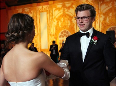 Bennett Bleeker was one of 24 youth to perform the polonaise with the Thirteen Strings Chamber Orchestra during the 19th edition of the Viennese Winter Ball, held at The Westin hotel on Saturday, February 20, 2016.