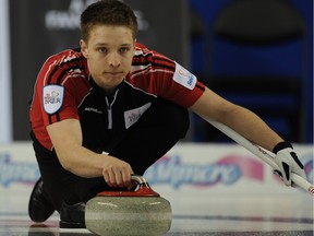 Now 25, Dave Mathers was just ten the last time the Canadian men's curling championships were in Ottawa.