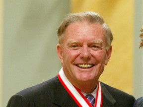 Retired Senator Michael Kirby received the Order of Canada in 2010 for his work as a mental health advocate.