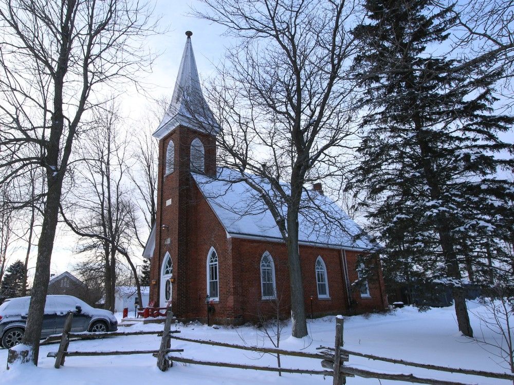Historic church in Spencerville converted into a magical home for two