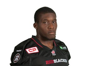 Cory Henry, 26, participated in Redblacks training camp in 2015.
