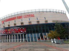 flags-outside-the-canadian-tire-centre-are-lowered-to-half-s