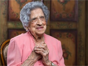 Rose Cmikiewicz (1912-2015) was honoured by OC Transpo as one of its longest-riding customers.  For her 95th birthday- her family rented a 'birthday bus' to carry her party around the city.