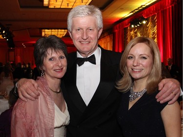From left, Gill Drake and her husband, British High Commissioner Howard Drake, seen with Thirteen Strings Chamber Orchestra board president MÈlanie Vadeboncoeur at the 19th edition of the Viennese Winter Ball, held at The Westin Ottawa on Saturday, February 20, 2015.