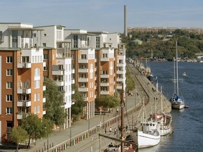 Hammarby Sjöstad near Stockholm, Sweden is a transit-oriented development that's home to 20,000 people and has a refreshing approach to sustainable design.