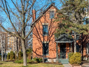This Victorian brick home is on a great corner lot in Sandy Hill.