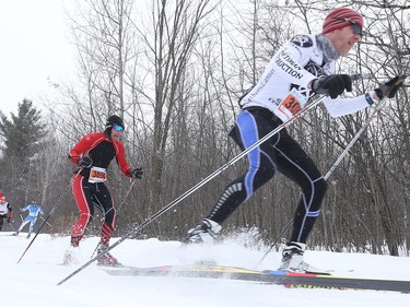 The Gatineau Loppet wrapped up it's 38th edition with skate-style races in Gatineau Quebec Sunday Feb 28, 2016. Hundreds of skiers took part in the biggest international cross-country ski event in Canada Sunday.