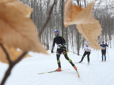 The Gatineau Loppet wrapped up it's 38th edition with skate-style races in Gatineau Quebec Sunday Feb 28, 2016. Hundreds of skiers took part in the biggest international cross-country ski event in Canada Sunday.